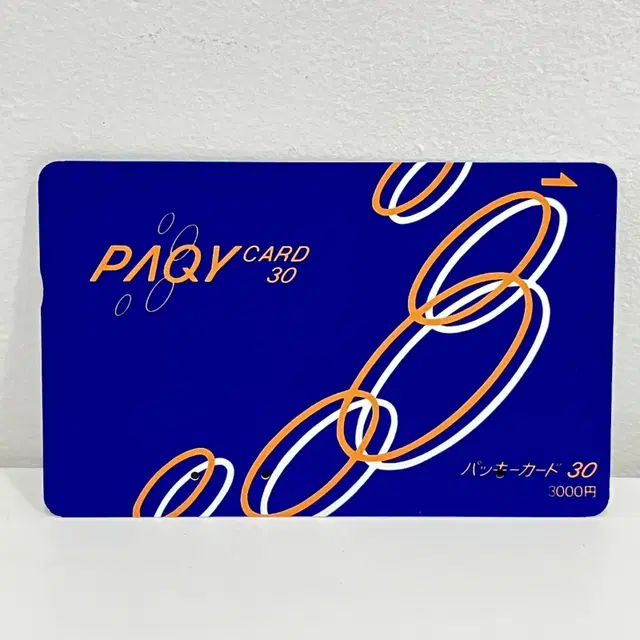 일본공중전화카드 30 팟키카드 PAQY