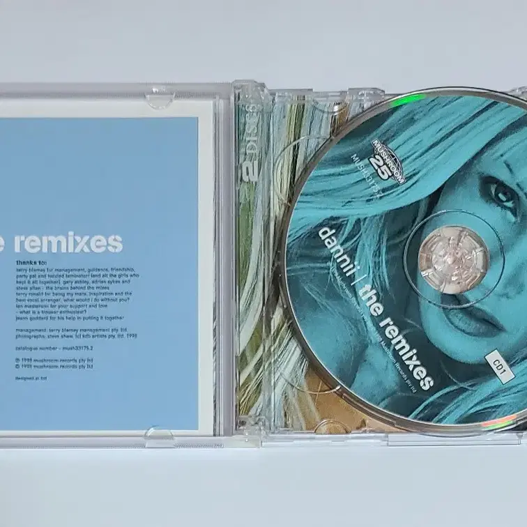 대니 미노그 Remixes 앨범 시디 CD