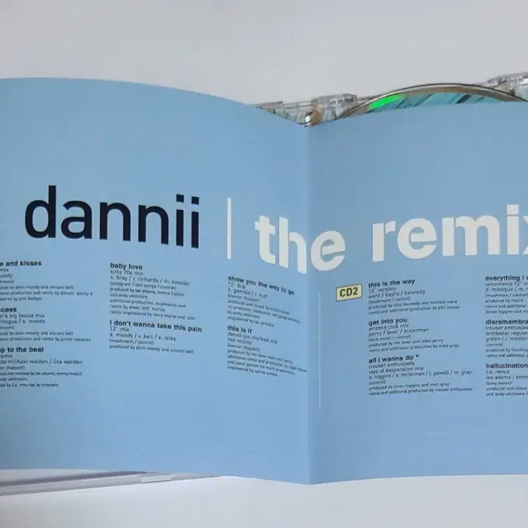 대니 미노그 Remixes 앨범 시디 CD