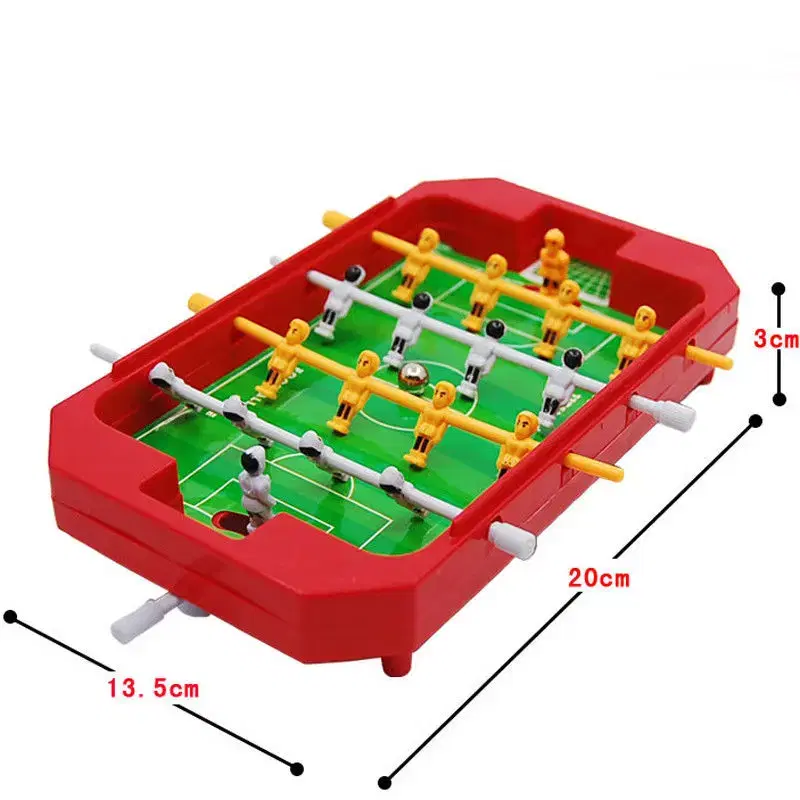 새 빨간색 미니 테이블 탑 축구 테이블 풋볼 보드 게임 장난감 놀이