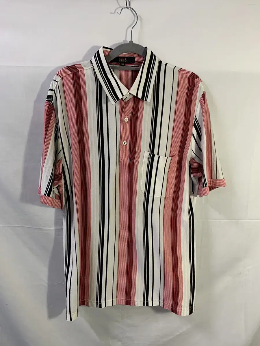 Daks Men's Stripe kara Vahn T-Shirt 100 L