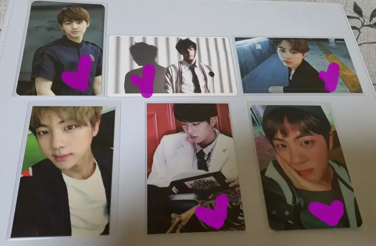 BTS Album Photocard jin Official Photocard Seokjin Korean Album