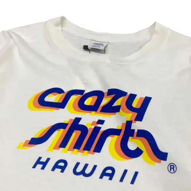 crazy shirts 빈티지 크레이지 셔츠 프린팅 반팔 티셔츠