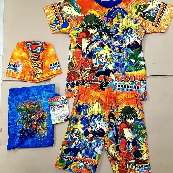 BAKUGAN SWIM WEARS 4~5 YR OLD