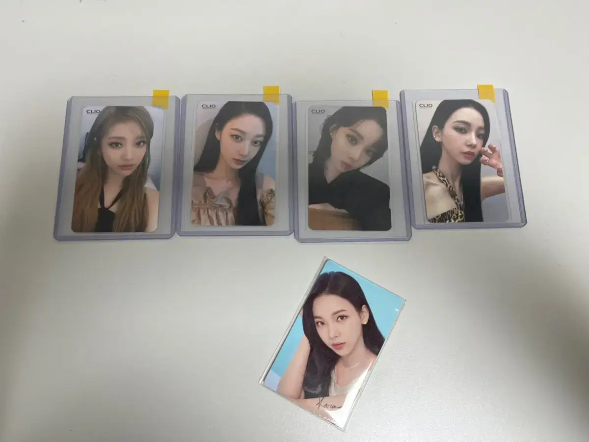 Aespa Clio Mediheal 1st bulk karina winter giselle ningning photocard MD unsealed