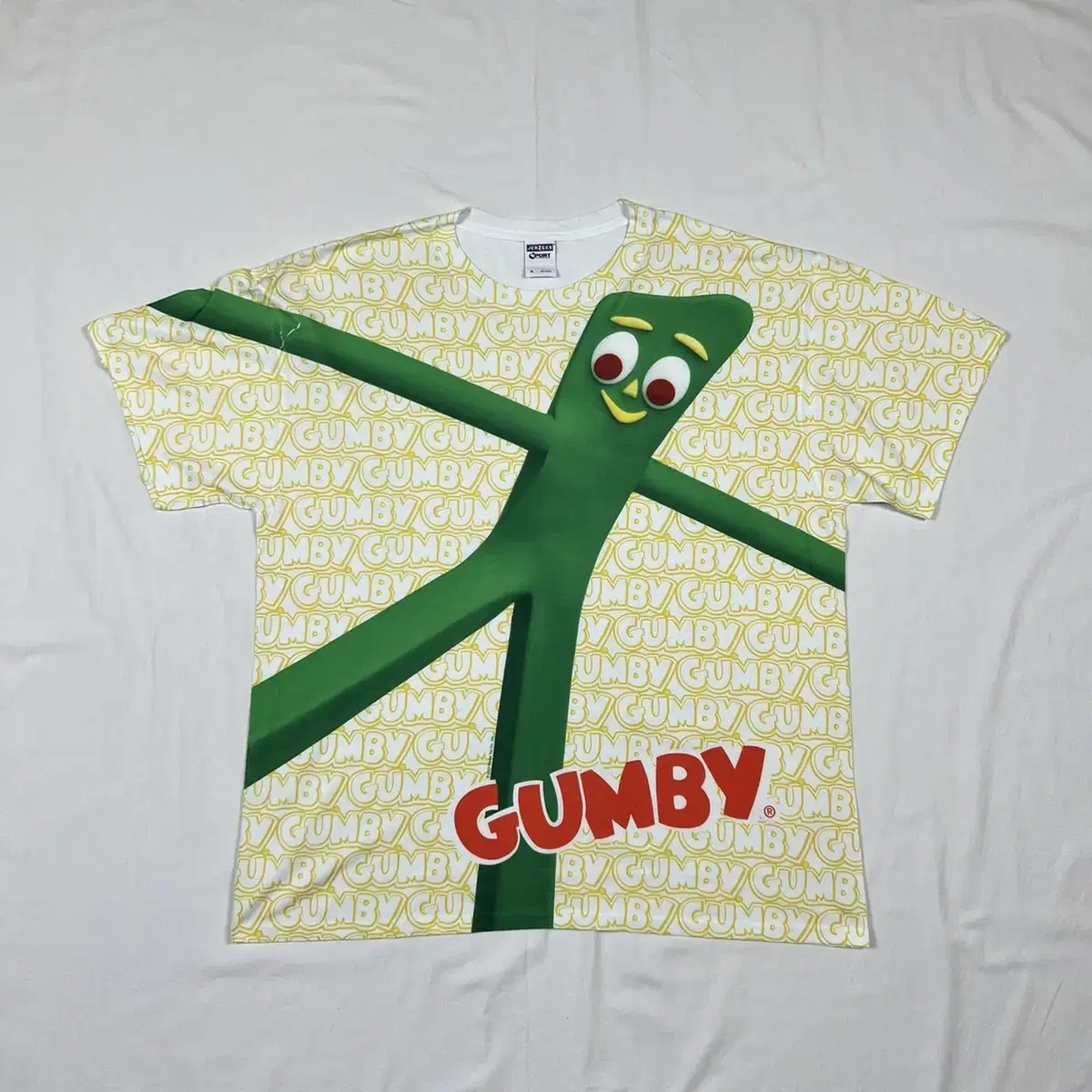 2013년도 검비 gumby 카툰 반팔티셔츠