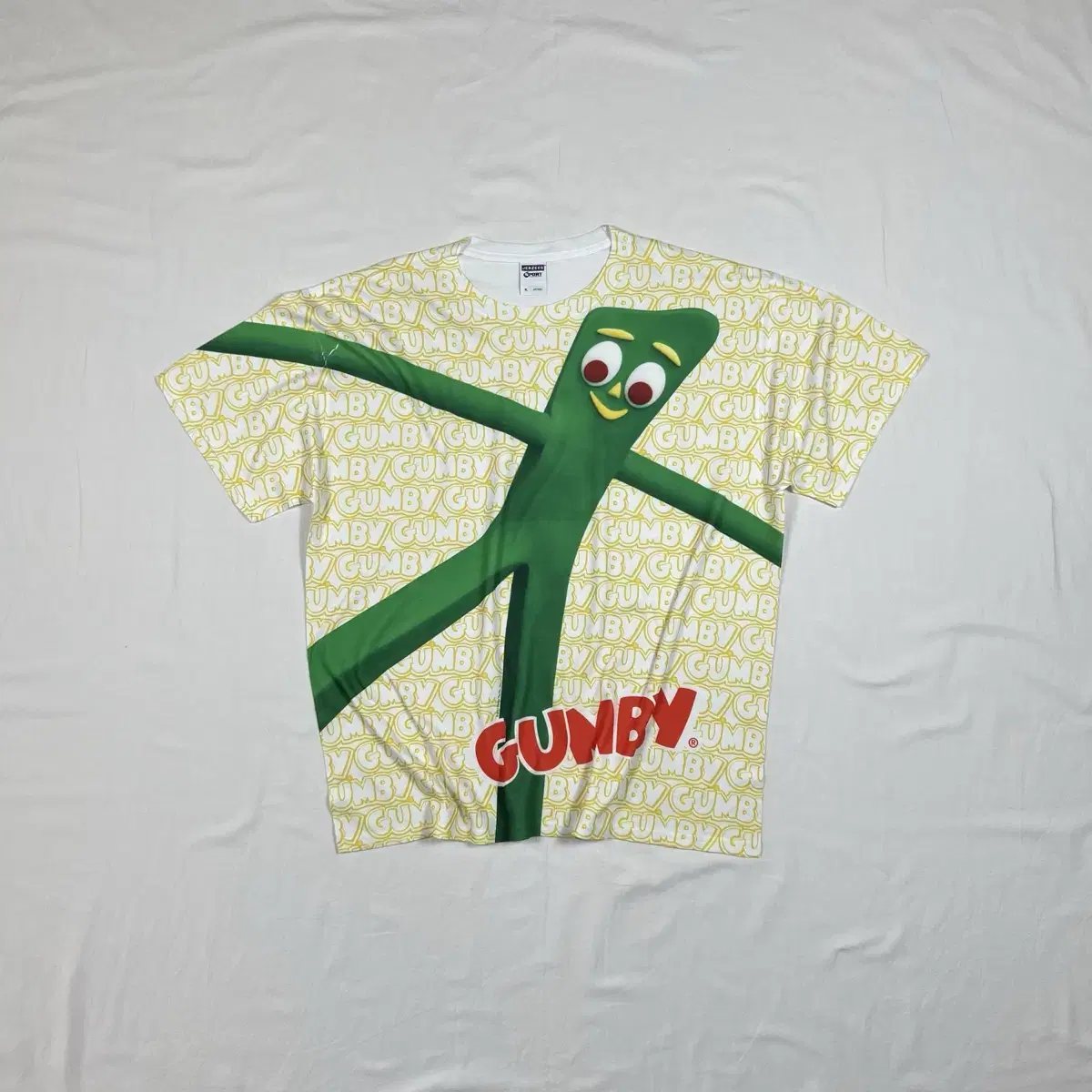 GUMBY Cartoon Short Sleeve T-Shirt 2013