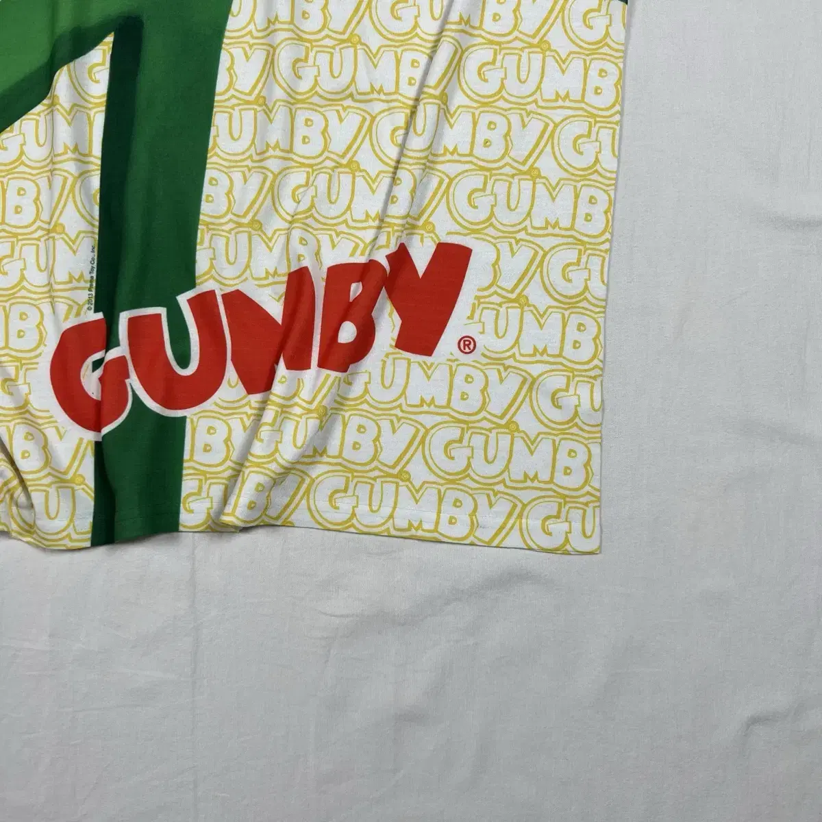 2013년도 검비 gumby 카툰 반팔티셔츠