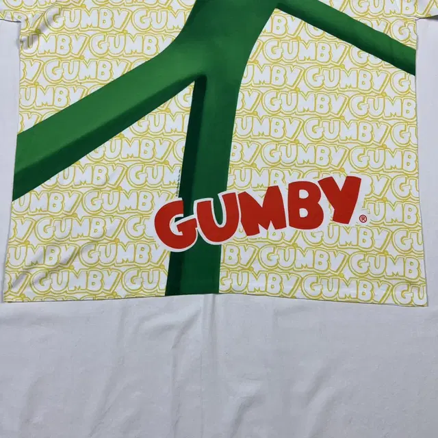 2013년도 검비 gumby 카툰 반팔티셔츠