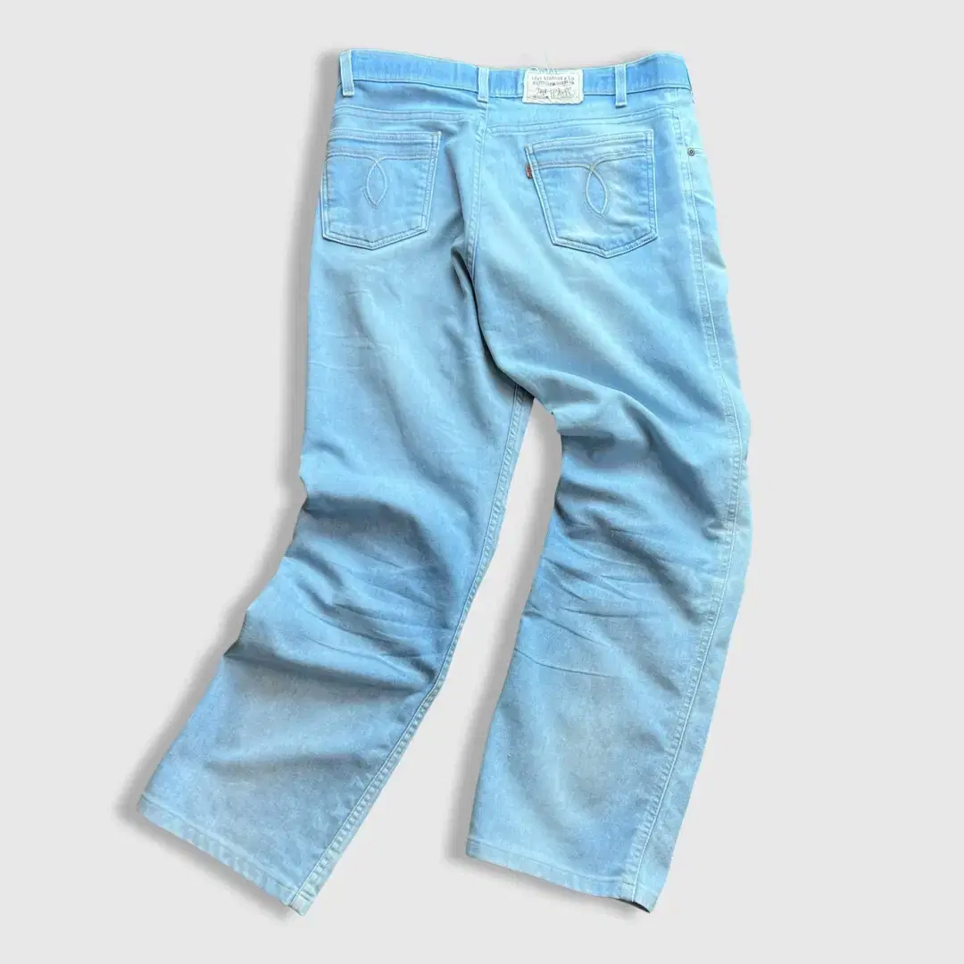 90s Levis 43415-4514 브라운탭 데님팬츠