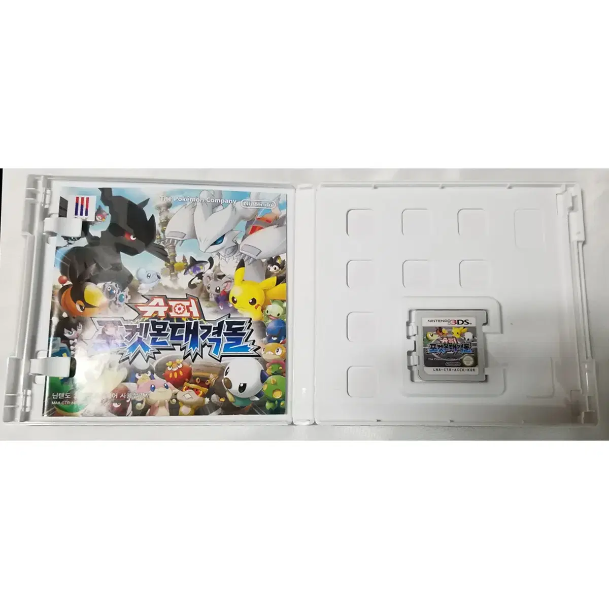 닌텐도 슈퍼 포켓몬 대격돌 2DS 3DS 정발 한글판 게임 Pokemon