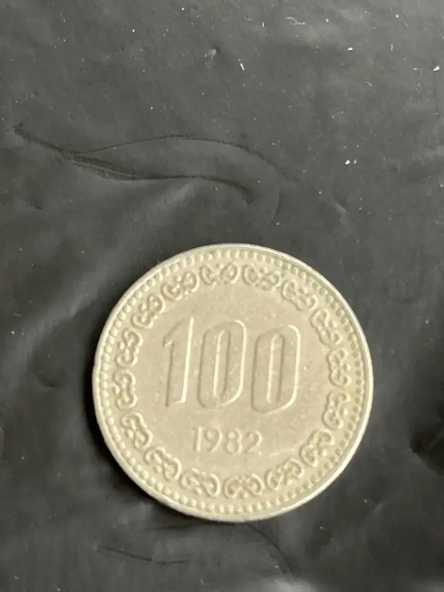 1982년 100 원 동전