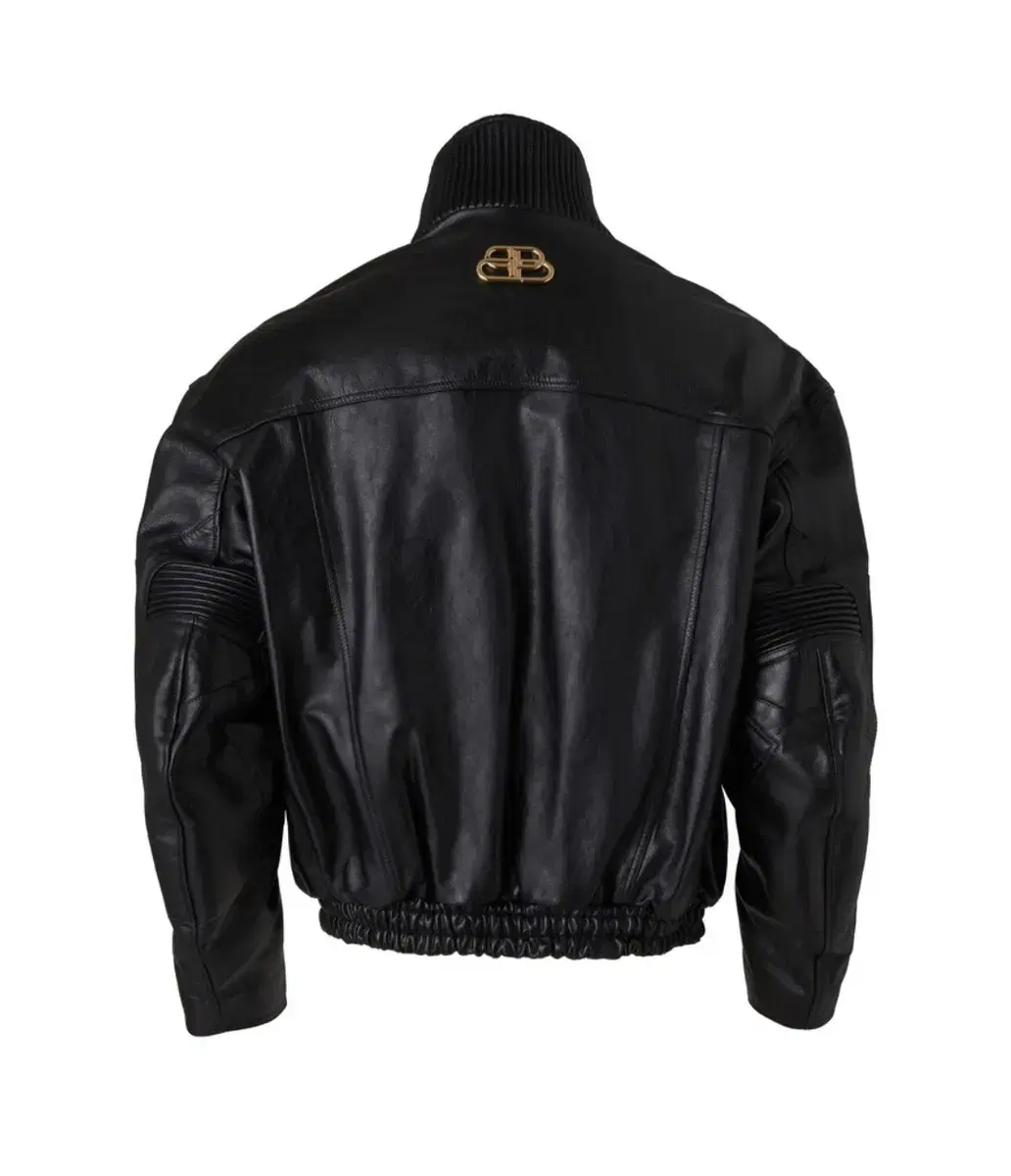 Balenciaga BB Logo Leather Jacket 34