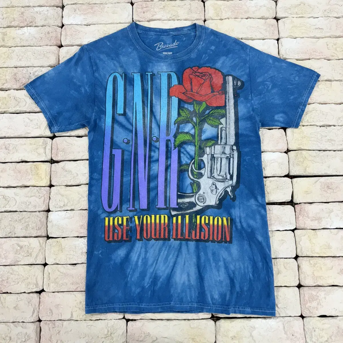 [S] Brauado Guns N' Roses Tie-Dye T-Shirt