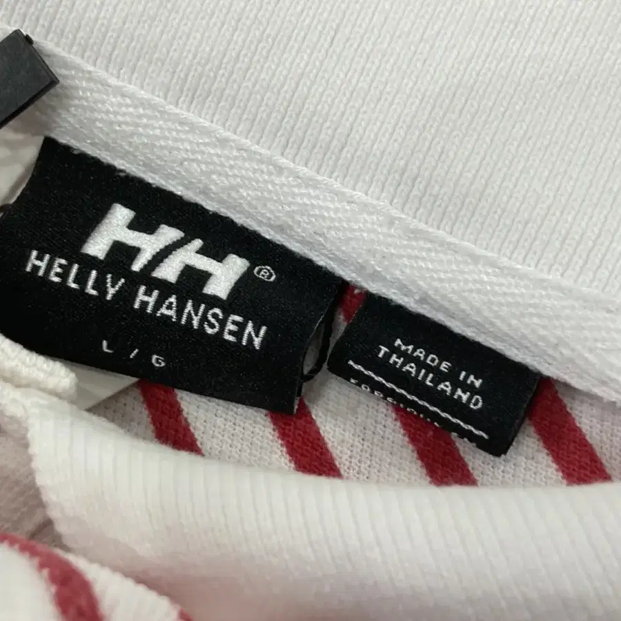 Helly Hansen 빈티지 헬리 한센 스트라이프 반팔 카라 티셔츠