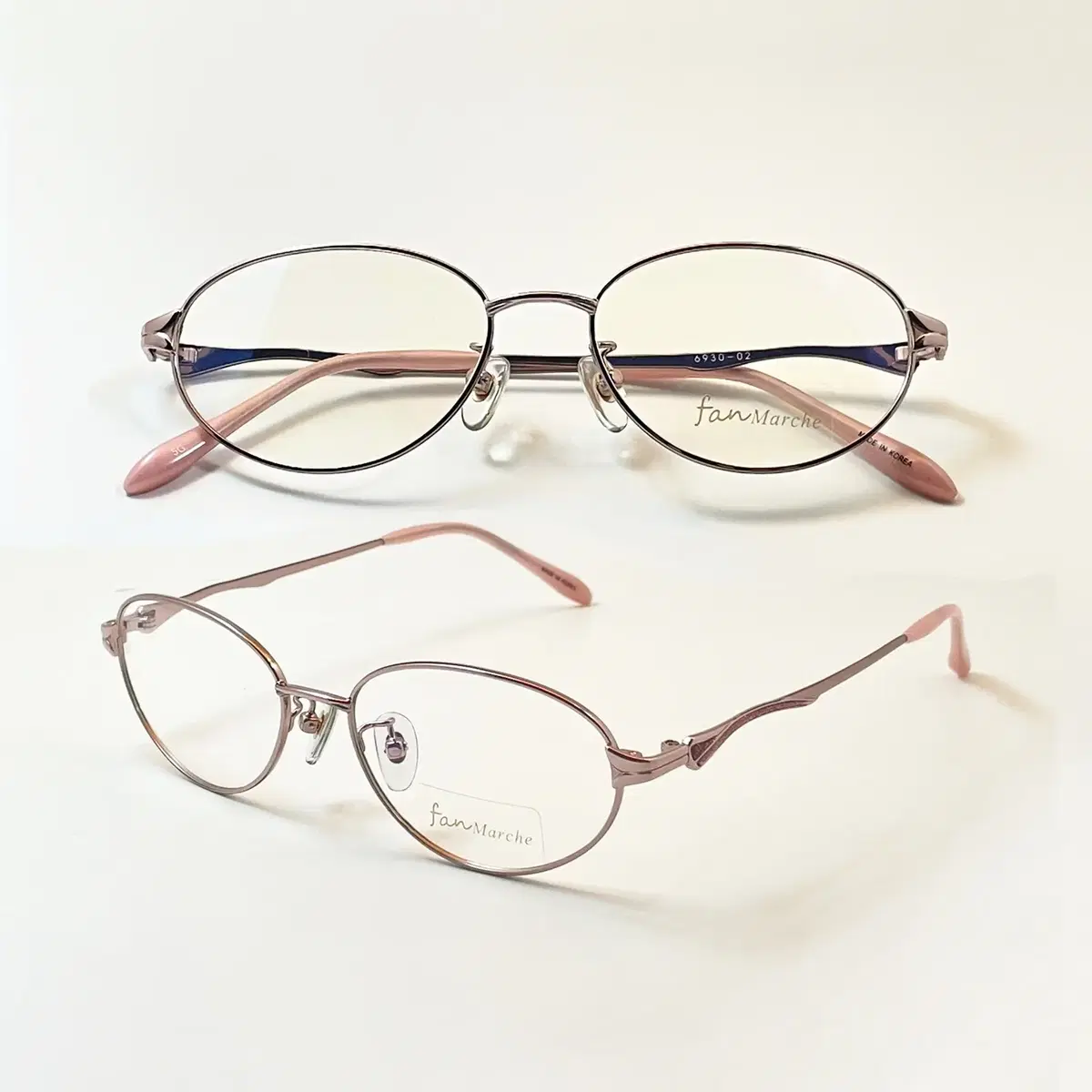 Premium Luxury Japanese Brand Round Iron Frame Eyeglasses Frames 6930-02