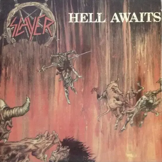 slayer 슬레이어 hell awaits lp korea 1992