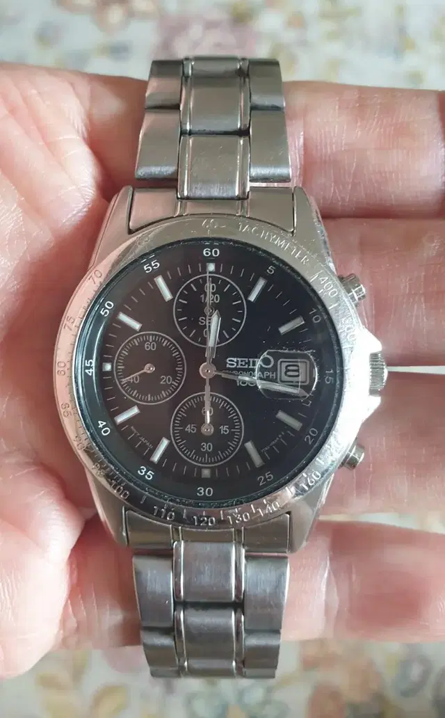 세이코 (SEIKO) 크로노 그래프 7T92-0DWO 시계