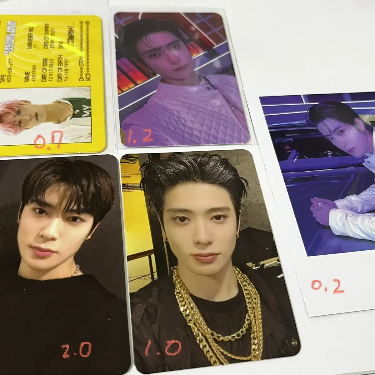 NCT 127 nct NCT jaehyun photocard Photocard polaroid Jaehyun Jung Bulk