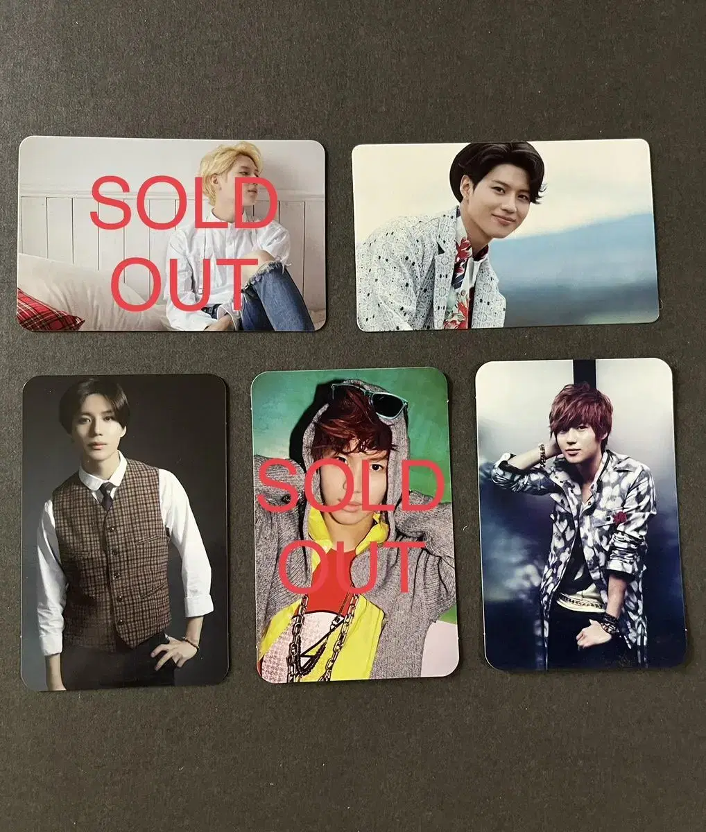 Taemin JapanPhotocard wts