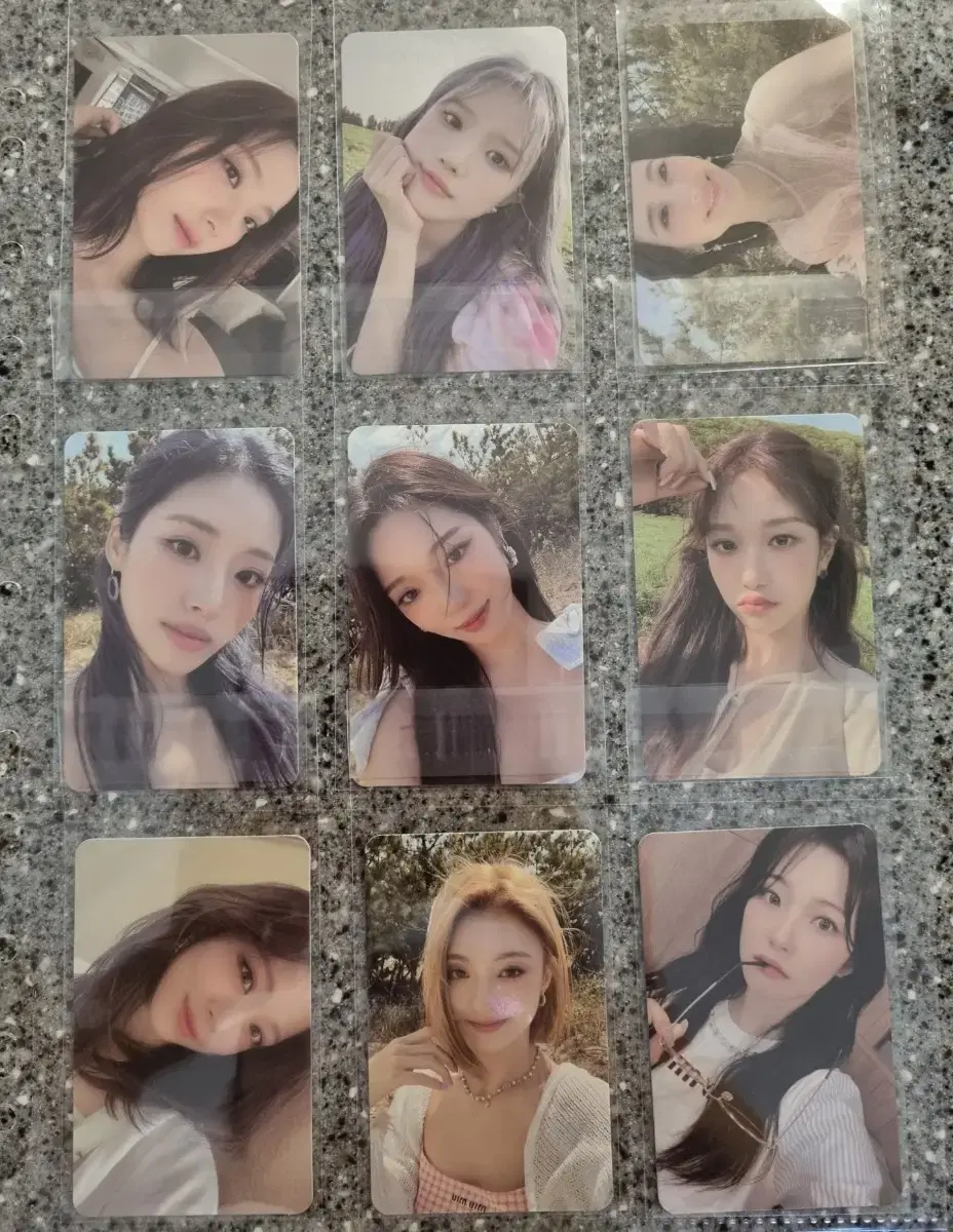 Fromis 9 Memento Jewel photocard Set