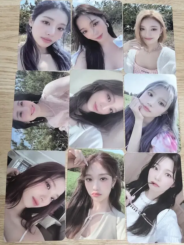 프로미스나인 쥬얼 케이스 앨범 포토카드 포카