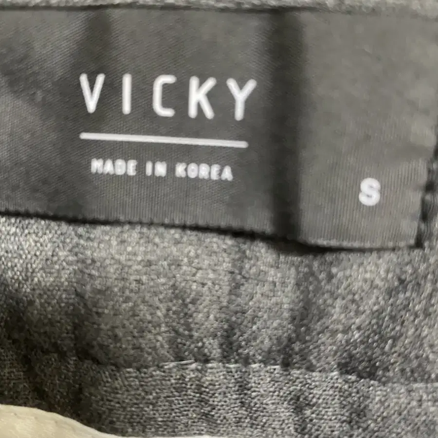 Vicky 비키모직 통바지