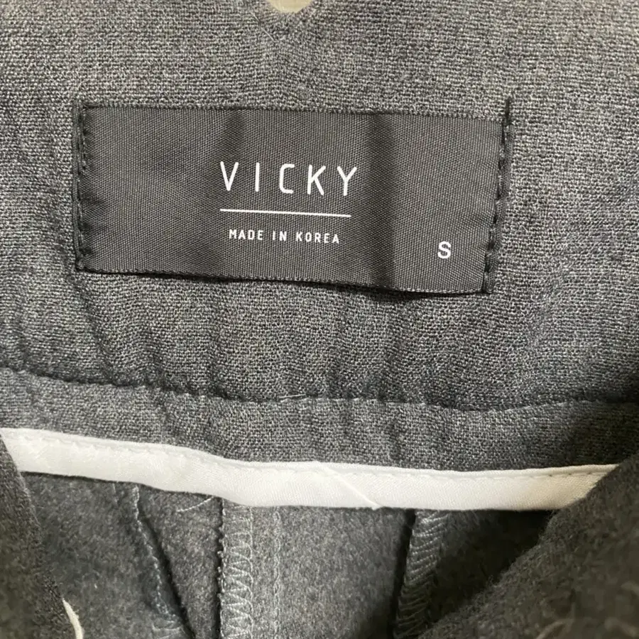 Vicky 비키모직 통바지