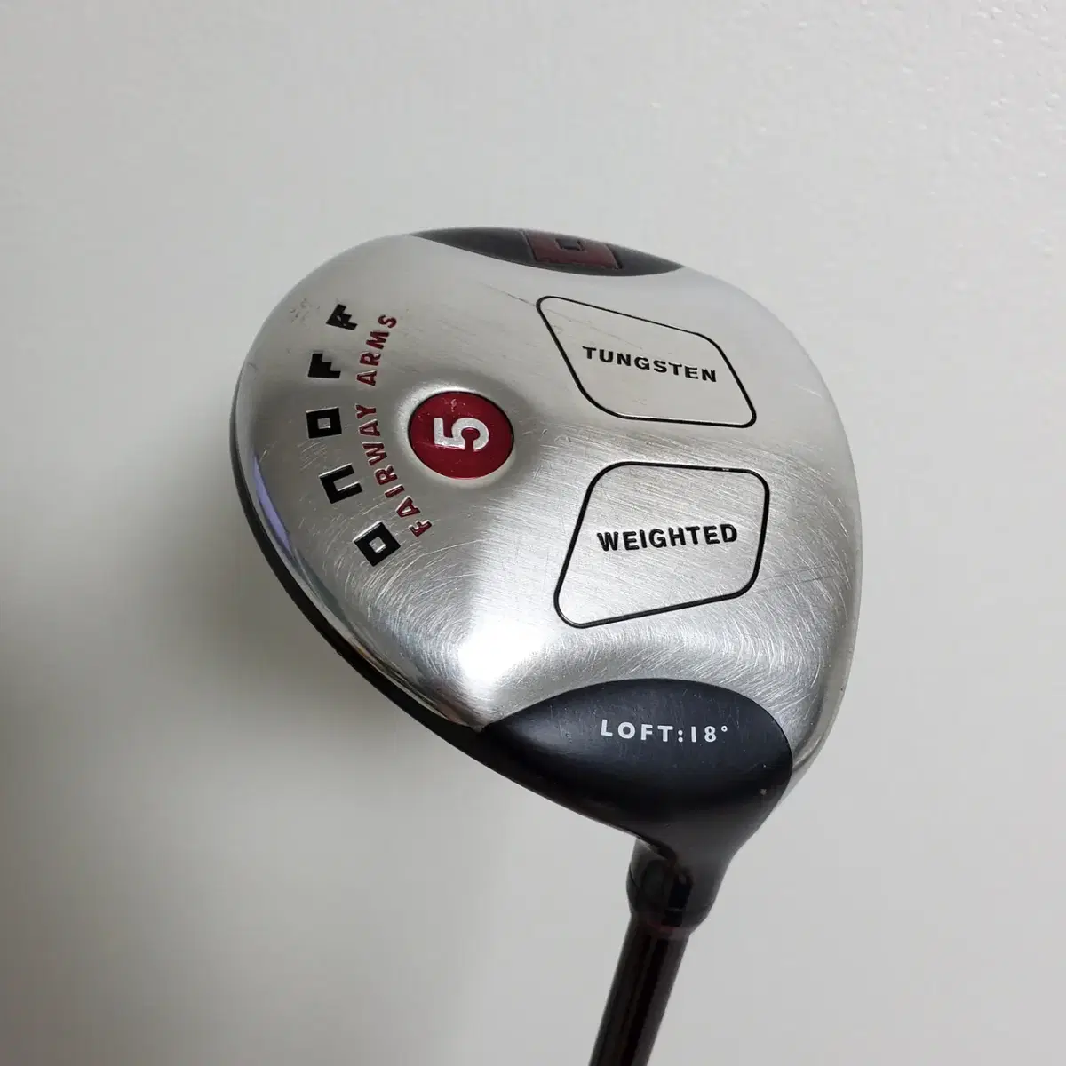 On and Off Fairway Arms 5-Wood 18 Degree R MP-510F Golf Clubs