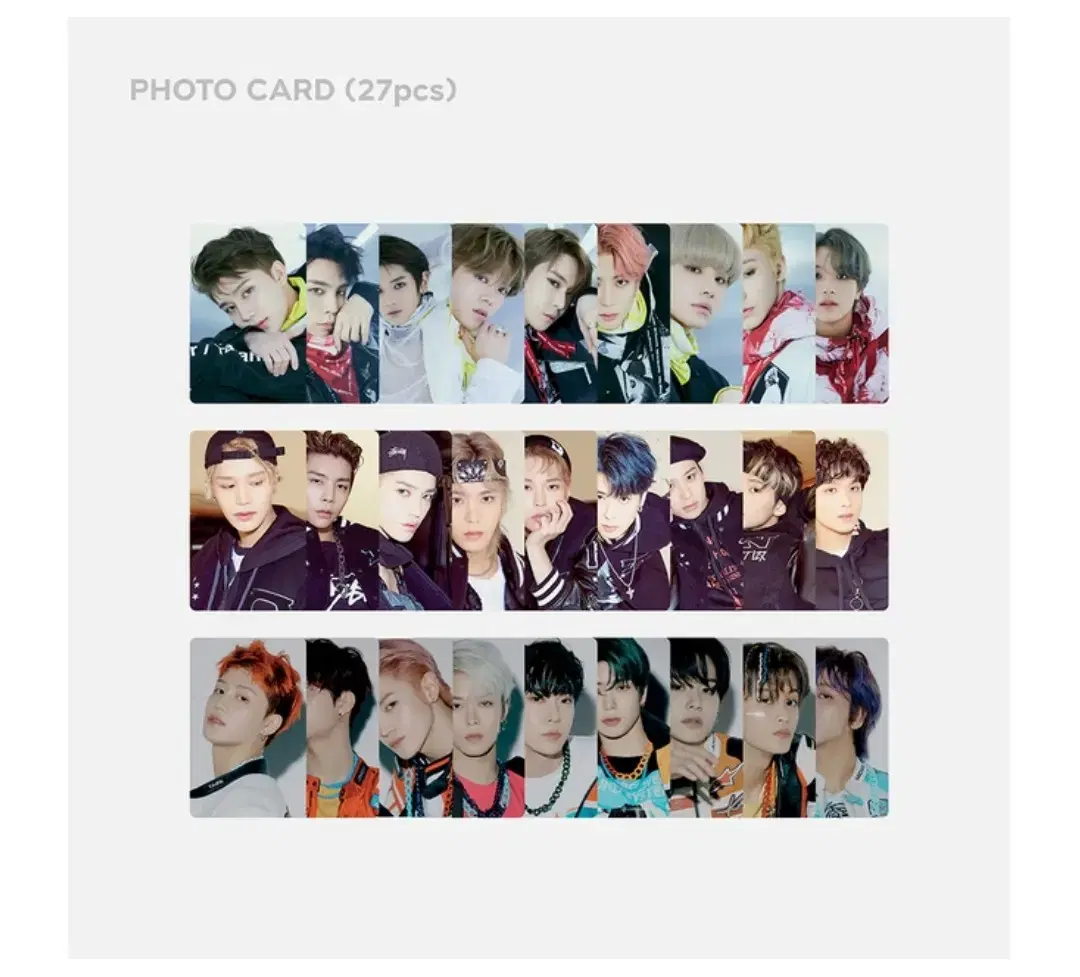 nct 127 6th anniversary md photocard buncheol wts sell doyoung haechan johnny taeyong