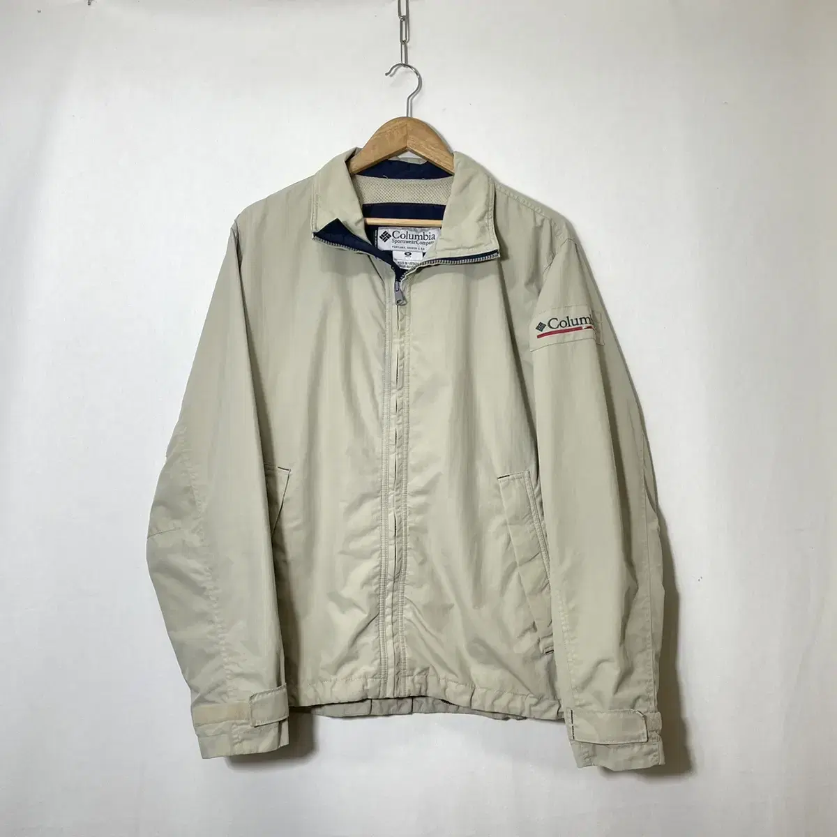 COLOMBIAN WINDBREAKER M BARBREAKER VINTAGE BEIGE IVORY