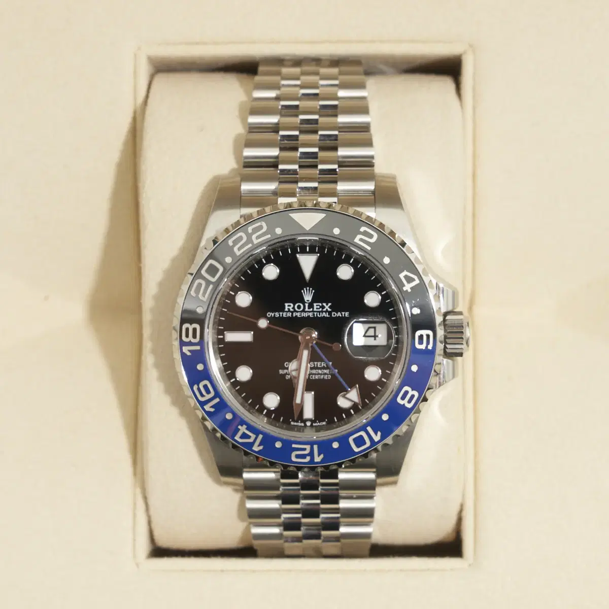 롤렉스 126710BLNR GMT-MASTER 2 배트걸 40mm