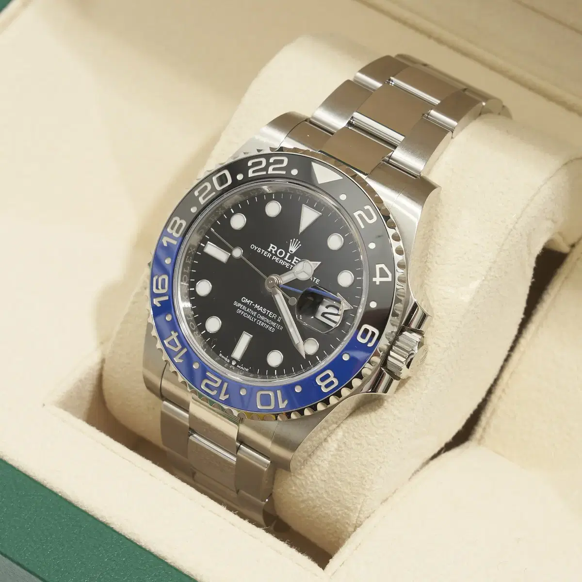 롤렉스 126710BLNR GMT-MASTER 2 배트맨 40mm