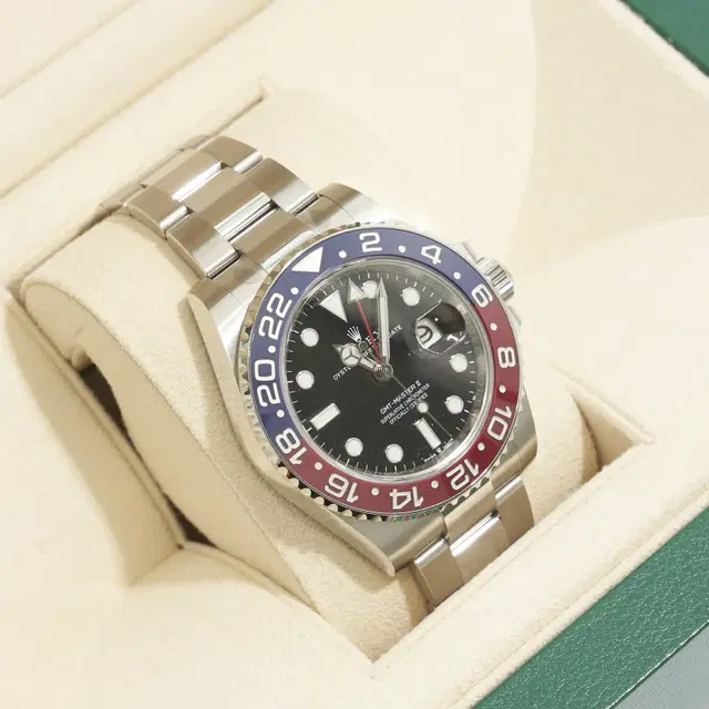 롤렉스 126710BLRO GMT-마스터 2 펩시맨 40mm