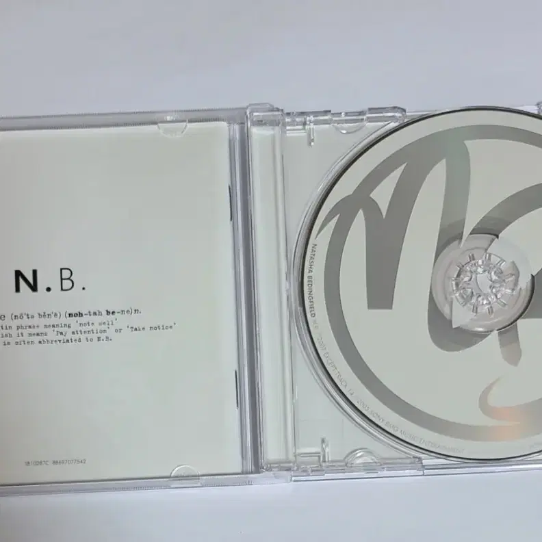 나타샤 베딩필드 N.B. 앨범 시디 CD