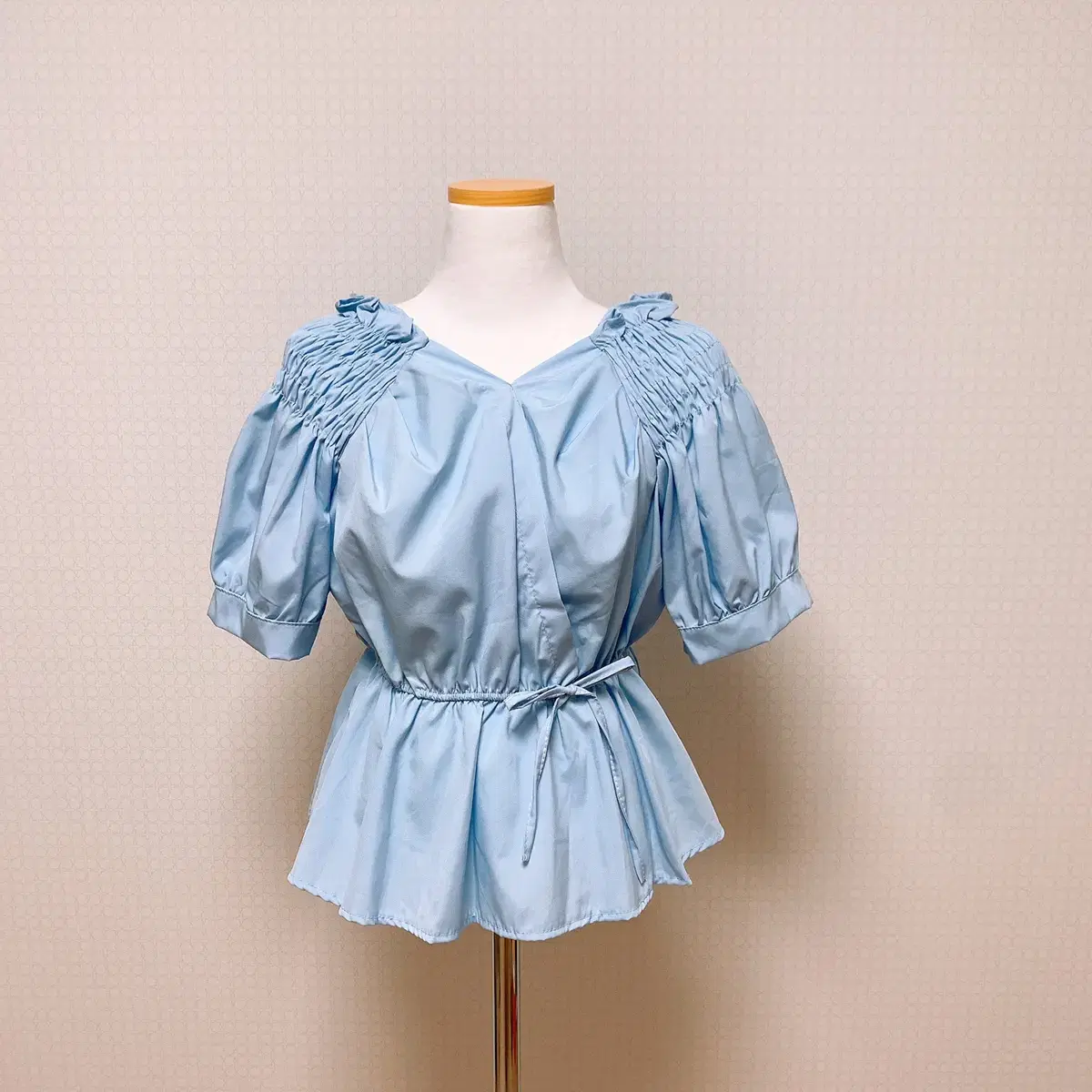 Sora shirred blouse