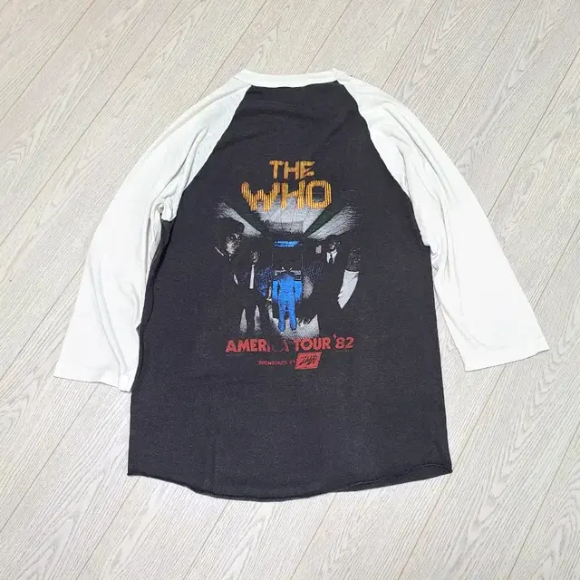 1982 THE WHO 더후 아메리칸투어 빈티지티셔츠 vtgshirts