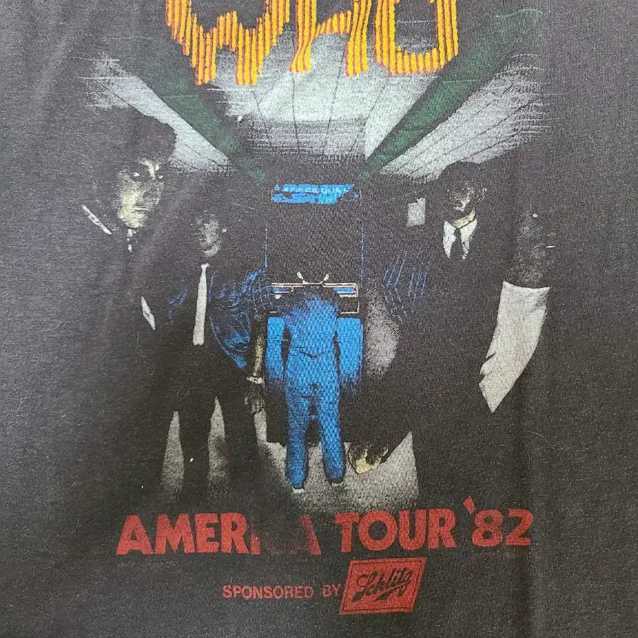 1982 THE WHO 더후 아메리칸투어 빈티지티셔츠 vtgshirts