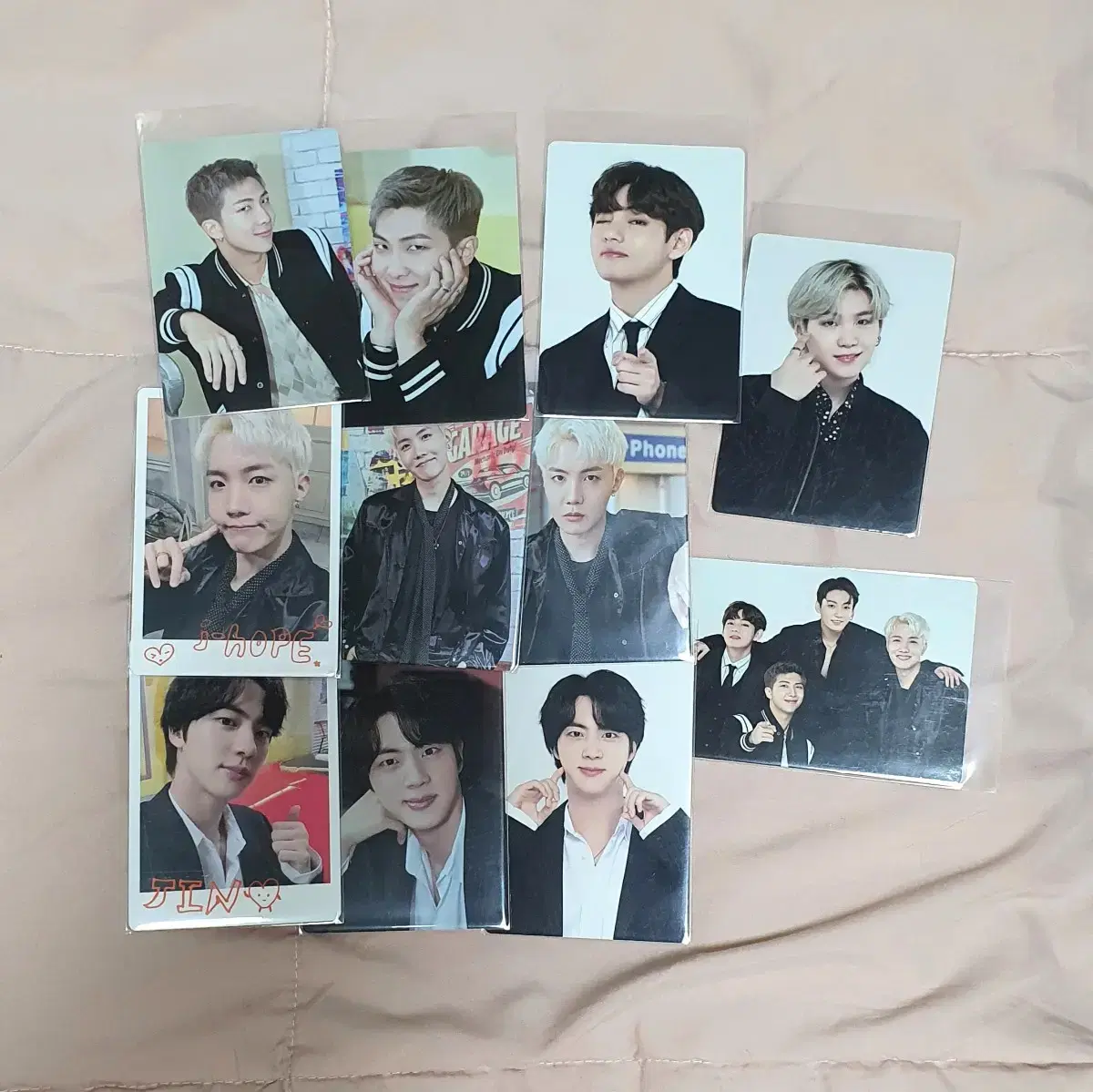 Puttudan Mini Photocard wts Namjoon Taehyung Yoon Ki Hoseok Seokjin Organization