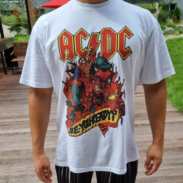 ACDC 키메라 반팔티 지뢰계 그런지 펑크