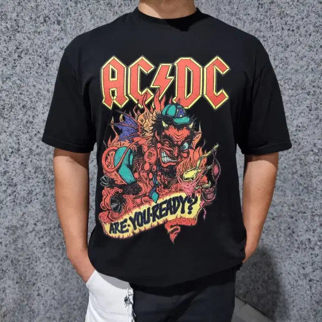 ACDC 키메라 반팔티 지뢰계 그런지 펑크