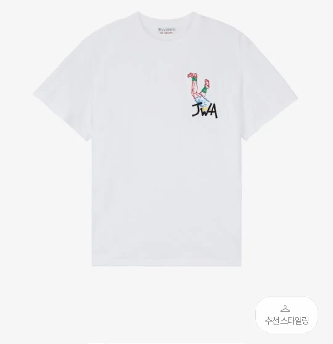 (New) Jw Anderson jwa Short sleeve white size M(100)