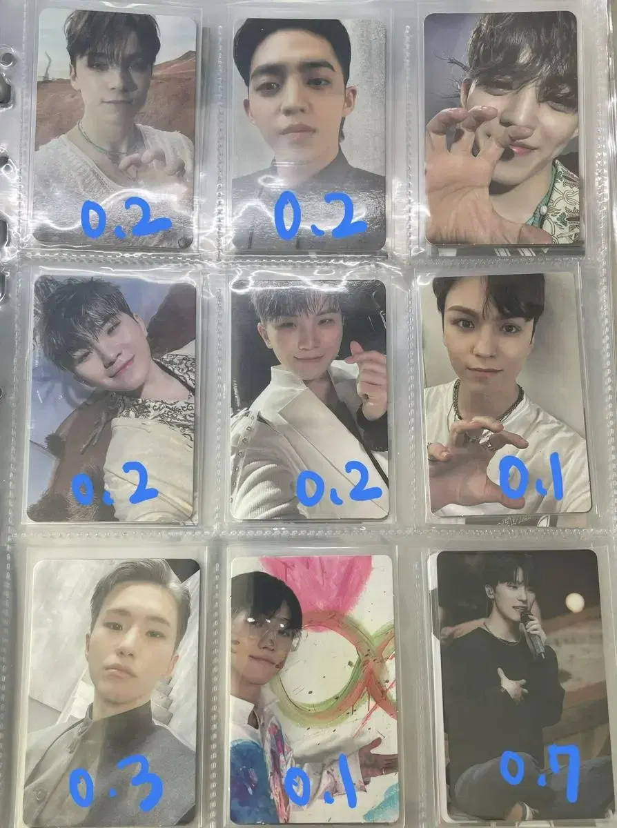 Price drop) seventeen photocard Feather Sun face the sun album Carat Vahn Ataka