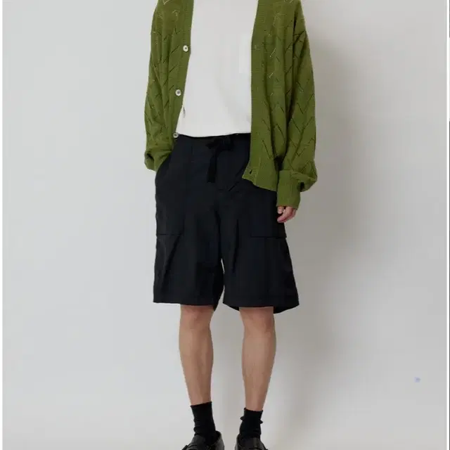 이스트로그 wanderer shorts L size black