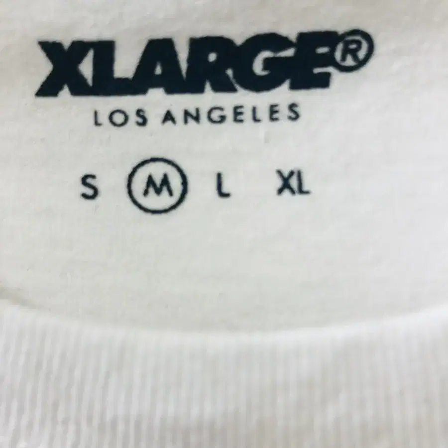 XLARGE 입체로고 프린팅 티셔츠 M