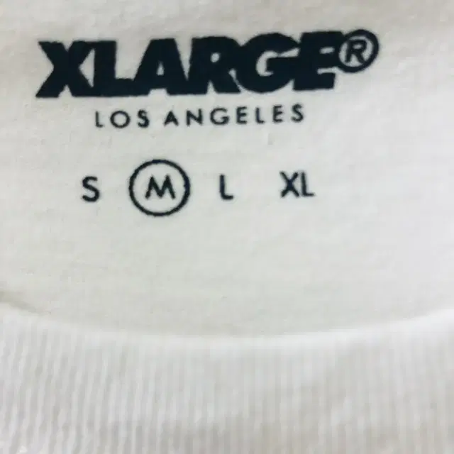 XLARGE 입체로고 프린팅 티셔츠 M