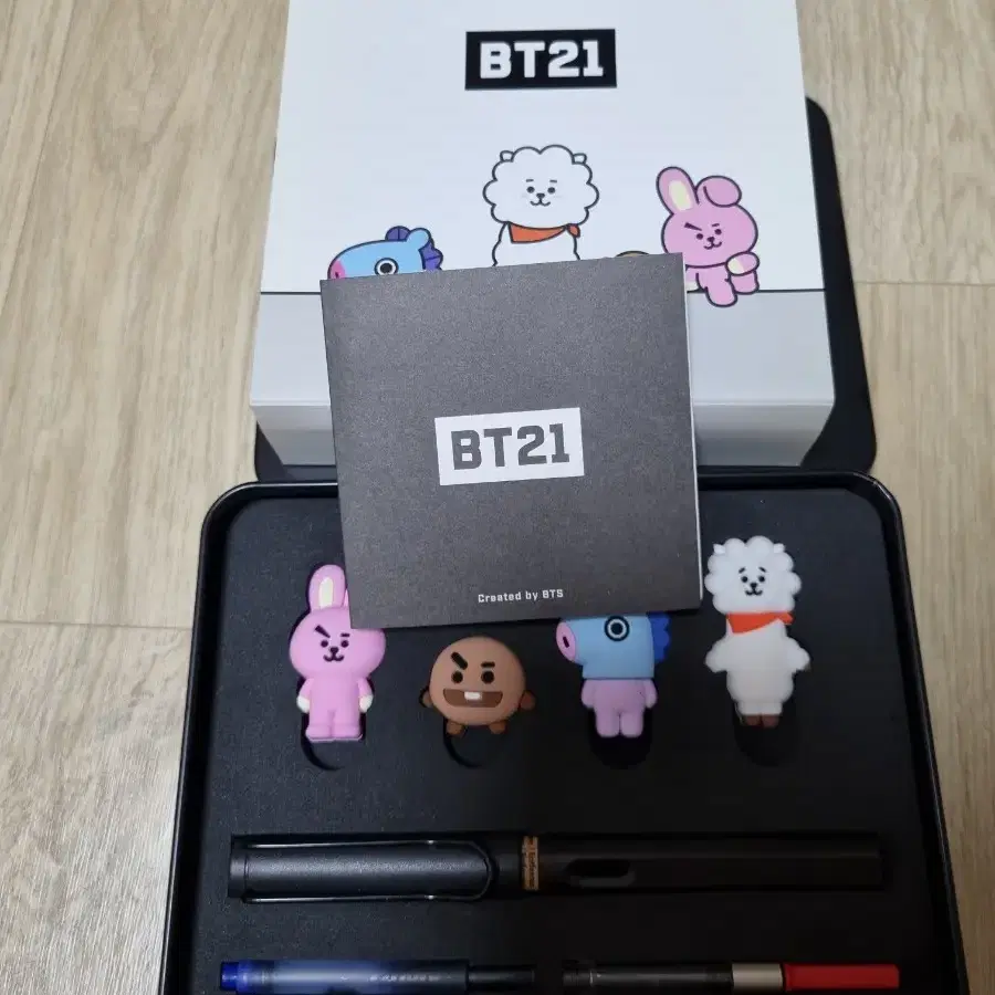 bt21 라미 만년필 방탄소년단 만년필 남준석진태형윤기호석정국지민