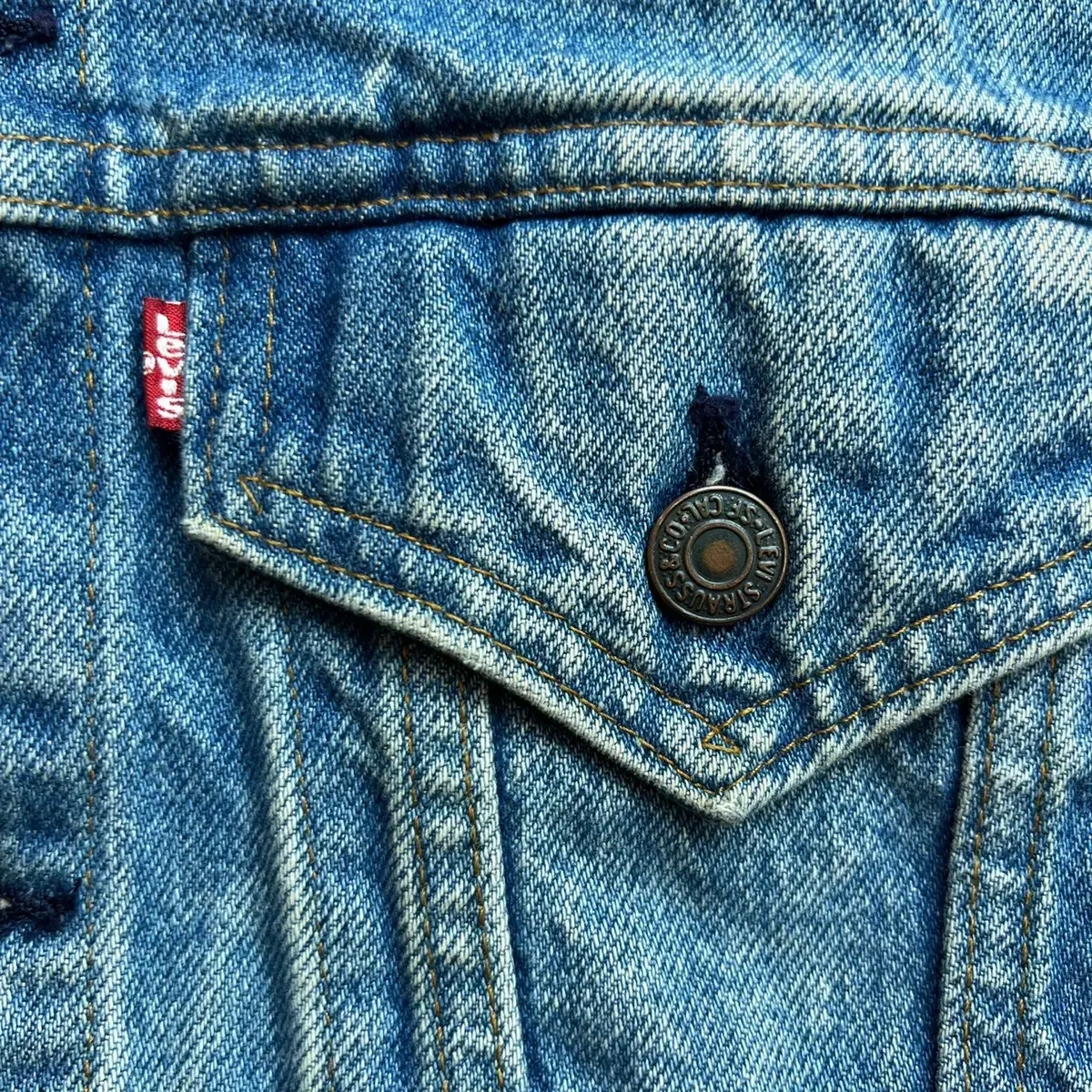 80s USA Levis 70506-0214 데님 자켓