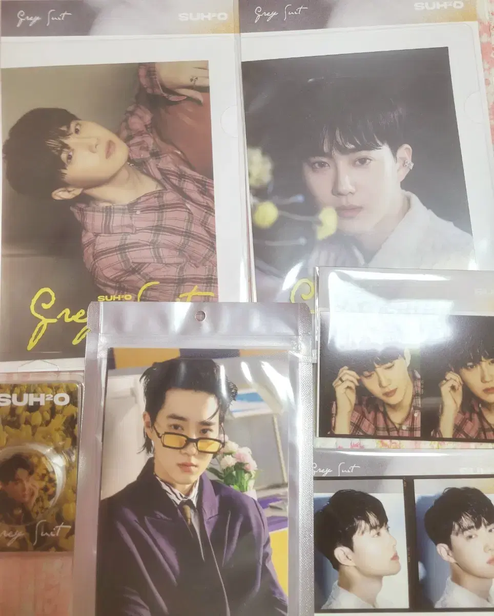 exo suho greysuit sealed holka griptalk goods bulk transfer