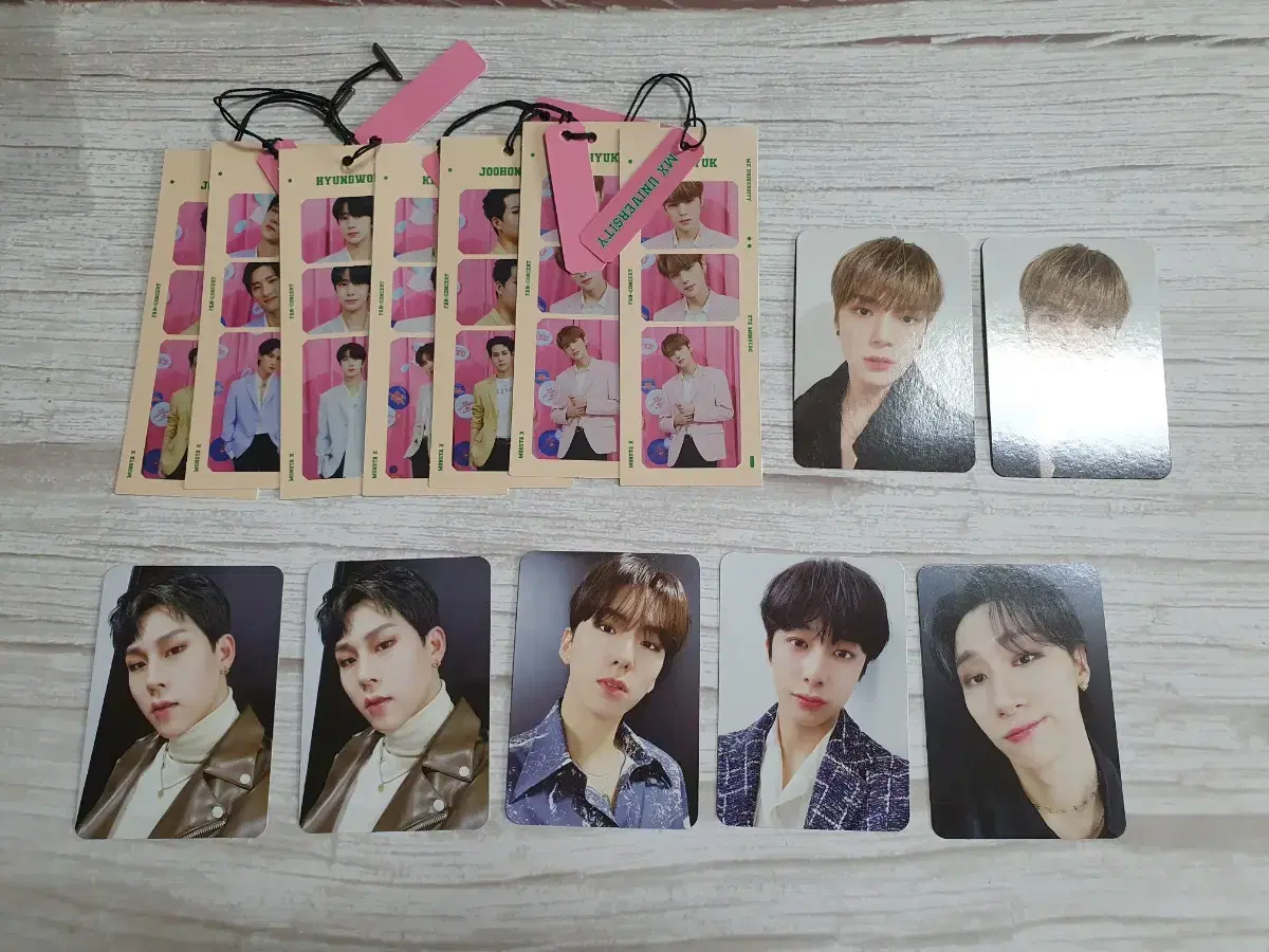 monsta x monstax photocard bookmark bookmark wts